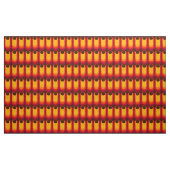 Retro gestalteter Stoff mit 60er 70er Jahre Muster (Yard (91,4 cm))