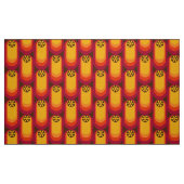 Retro gestalteter Stoff mit 60er 70er Muster (Fat Quarter (45,7 x 55,9 cm))