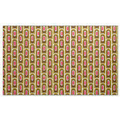 Retro gestalteter Stoff mit 60er 70er Muster (Yard (91,4 cm))
