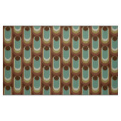 Retro gestalteter Stoff mit Muster aus den 60er 70 (Fat Quarter (45,7 x 55,9 cm))