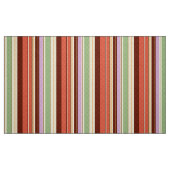 Retro gestreift bunt orange gelb stoff (Fat Quarter (45,7 x 55,9 cm))