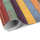 Retro gestreift geschenkpapier (Rolleneckpunkt)