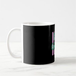 Retro-gestreifte erste Klasse zurück zur Schule 1. Kaffeetasse