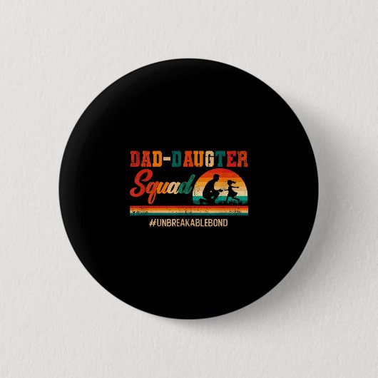 Retro gestreifter Vorschullehrer Schüler Vorschule Button (Vorderseite)