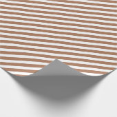 Retro-gestreiftes Geschenkpapier (Ecke)