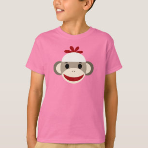Retro gestreiftes Hülsen-Shirt der T-Shirt