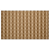 Retro gestreiftes mit Blumenmuster Stoff (Fat Quarter (45,7 x 55,9 cm))