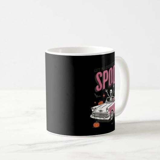 Retro Get In Losers We're Getting Soky, Funny Hall Kaffeetasse (VorderseiteRechts)