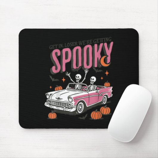 Retro Get In Losers We're Getting Soky, Funny Hall Mousepad (Mit Mouse)