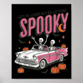 Retro Get In Losers We're Getting Soky, Funny Hall Poster (Vorne)