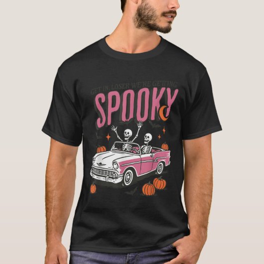Retro Get In Losers We're Getting Soky, Funny Hall T-Shirt (Vorderseite)