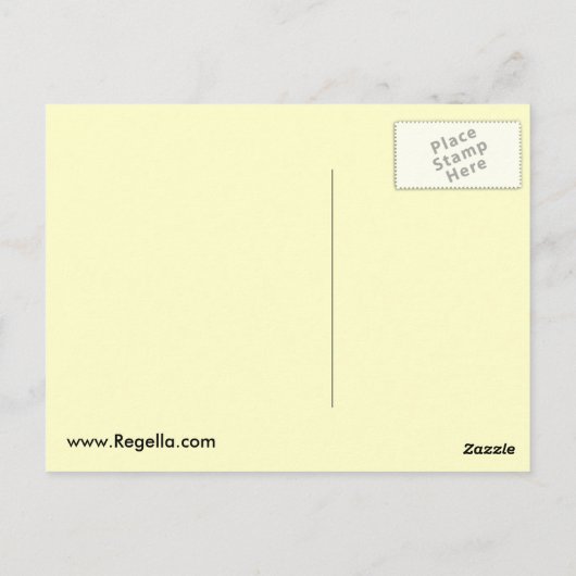 Retro Get Lucky Beer Card (neu & verbessert!) Postkarte (Rückseite)