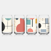 Retro-Getränke Kann Glasware Vintages Design Dosenglas (Hinten)