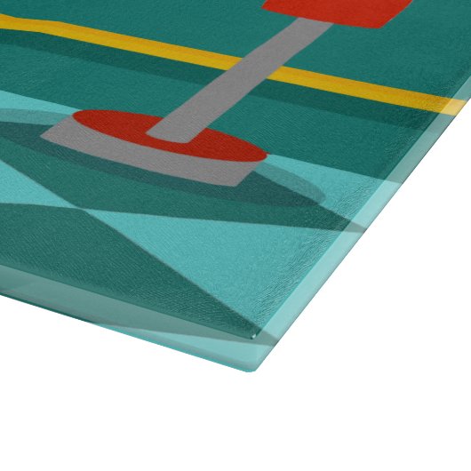 Retro Getränkespender-Schneidebrett Schneidebrett (Ecke)