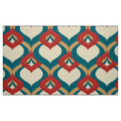 retro Gewebe des 70ers Stoff (Fat Quarter (45,7 x 55,9 cm))