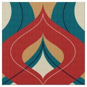 retro Gewebe des 70ers Stoff (Nahaufnahme)