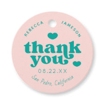 Retro Gewerkschaft Rosa und Aquamarine Hochzeit Da