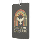 Retro-gewurzelte und aufstrebende Glaubensgestaltu Autolufterfrischer (Links)