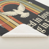 Retro-gewurzelte und aufstrebende Glaubensgestaltu Sherpadecke (3/4)