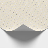 Retro Ghost Doodle Halloween-Muster Geschenkpapier (Ecke)