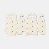 Retro Ghost Doodle Halloween-Muster Geschenkschachtel (Ungefaltet)