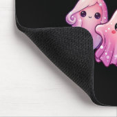Retro Ghost Gemein Ghouls Spaß Halloween Spooky Se Mousepad (Ecke)