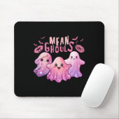 Retro Ghost Gemein Ghouls Spaß Halloween Spooky Se Mousepad (Mit Mouse)