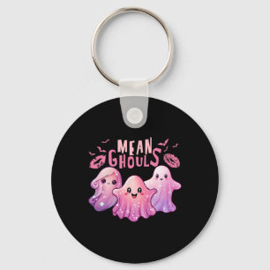Retro Ghost Gemein Ghouls Spaß Halloween Spooky Se Schlüsselanhänger