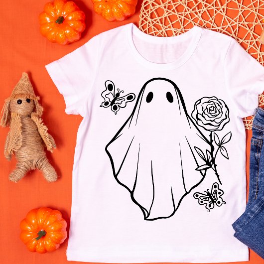 Retro Ghost Halloween T-Shirt