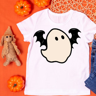 Retro Ghost mit Flügen T-Shirt
