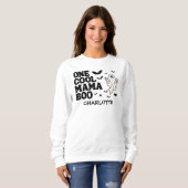 Retro Ghost One Halloween Boy 1st Birthday Sweatshirt (Vorne ganz)