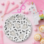 Retro Ghost Spooktacular Halloween Pappteller (Party)