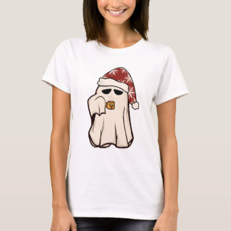 Retro Ghost Weihnachtsfeiertag Weihnachten Weihnac T-Shirt