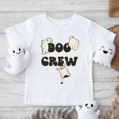 Retro Ghosts Boo Crew Halloween Baby T-shirt