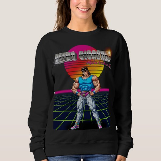 Retro Gigachad Sweatshirt (Vorderseite)