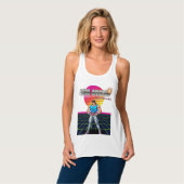 Retro Gigachad Tank Top (Vorderseite Vollansicht)
