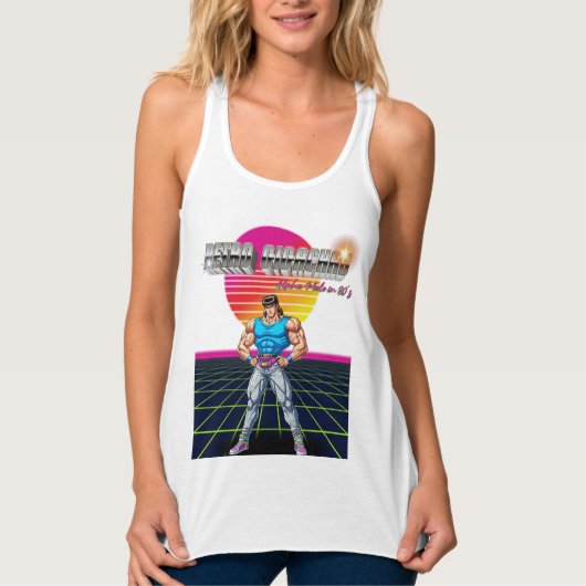 Retro Gigachad Tank Top (Vorderseite)