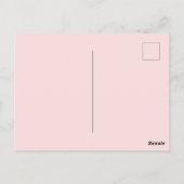 Retro Gingerbread Cookies Groovy Weihnachten Postkarte (Rückseite)