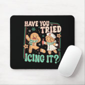 Retro Gingerbread Have You Tried Icing It Er Nurse Mousepad (Mit Mouse)