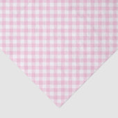 Retro-Gingham Hellrosa Seidenpapier (Detail)