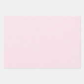 Retro-Gingham Rosa Geschenkpapier Set (Vorderseite 3)