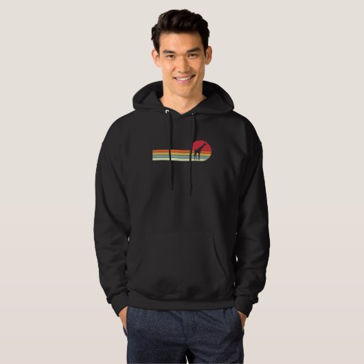Retro Giraffe Hoodie (Vorne ganz)