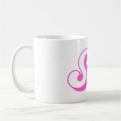 Retro Girl 6. Geburtstag Kaffeetasse (Links)