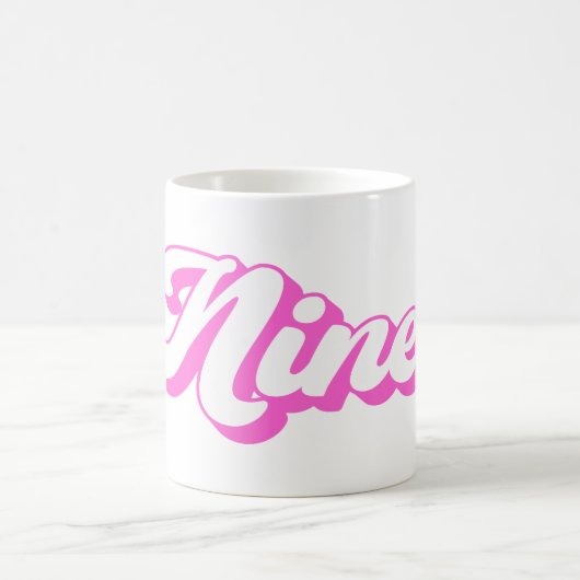 Retro Girl 9. Geburtstag Kaffeetasse (Mittel)