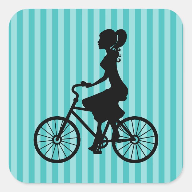 Retro Fahrrad Aufkleber Zazzle.de