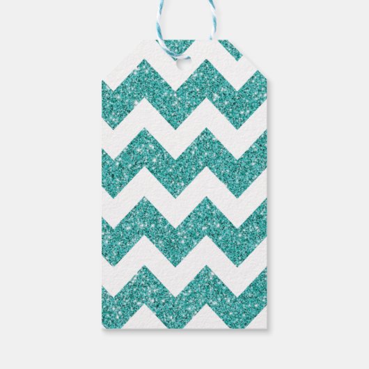 Retro Girls Glitzer Bowling Tenpin Party Geschenkanhänger (Rückseite)