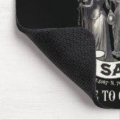 Retro Girls Trip Salem 1692 sie vermissten eine He Mousepad (Ecke)