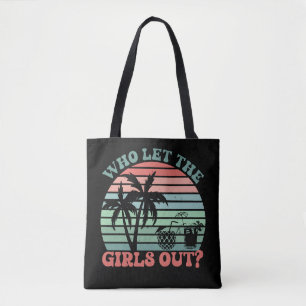 Retro Girl's Trip Weekend Sunset Tasche