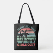 Retro Girl's Trip Weekend Sunset Tasche (Rückseite)