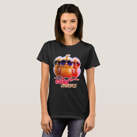 Retro Girls Unterkunft Party Outfit T - Shirt (Vorne ganz)